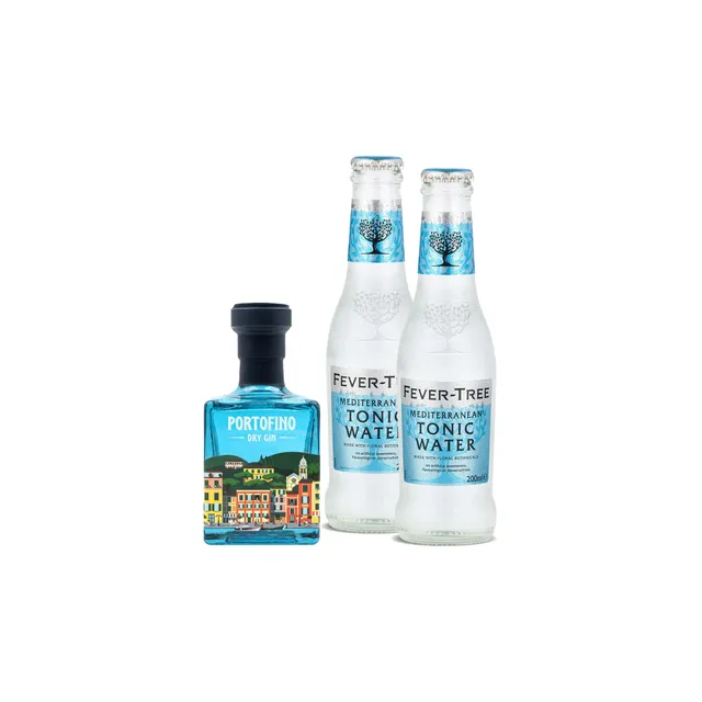 Portofino Bundle Perfect Serve Home Kit gin 100 ml