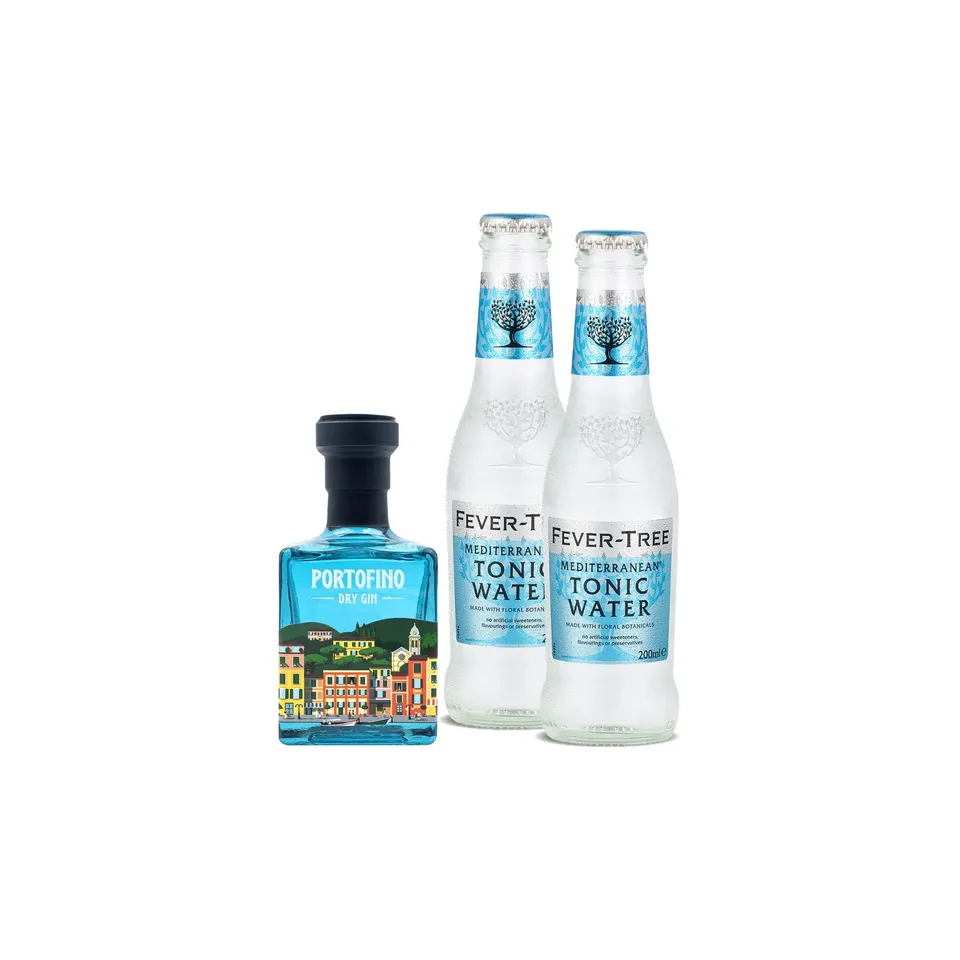 Portofino Bundle Perfect Serve Home Kit gin 100 ml