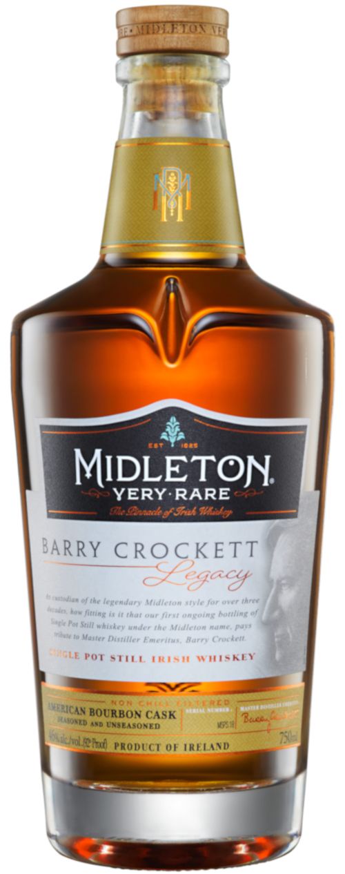Midleton Barry Crockett Legacy whiskey irlandese pot still