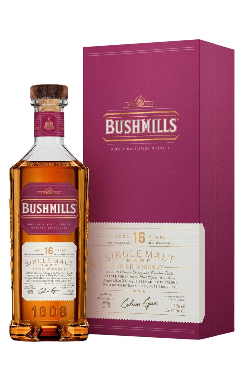 Bushmills 16 Anni Single Malt Whiskey 70 cl Porto Cask
