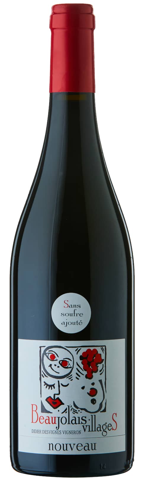 Desvignes Beaujolais-Villages Nouveau vino rosso Gamay floreale