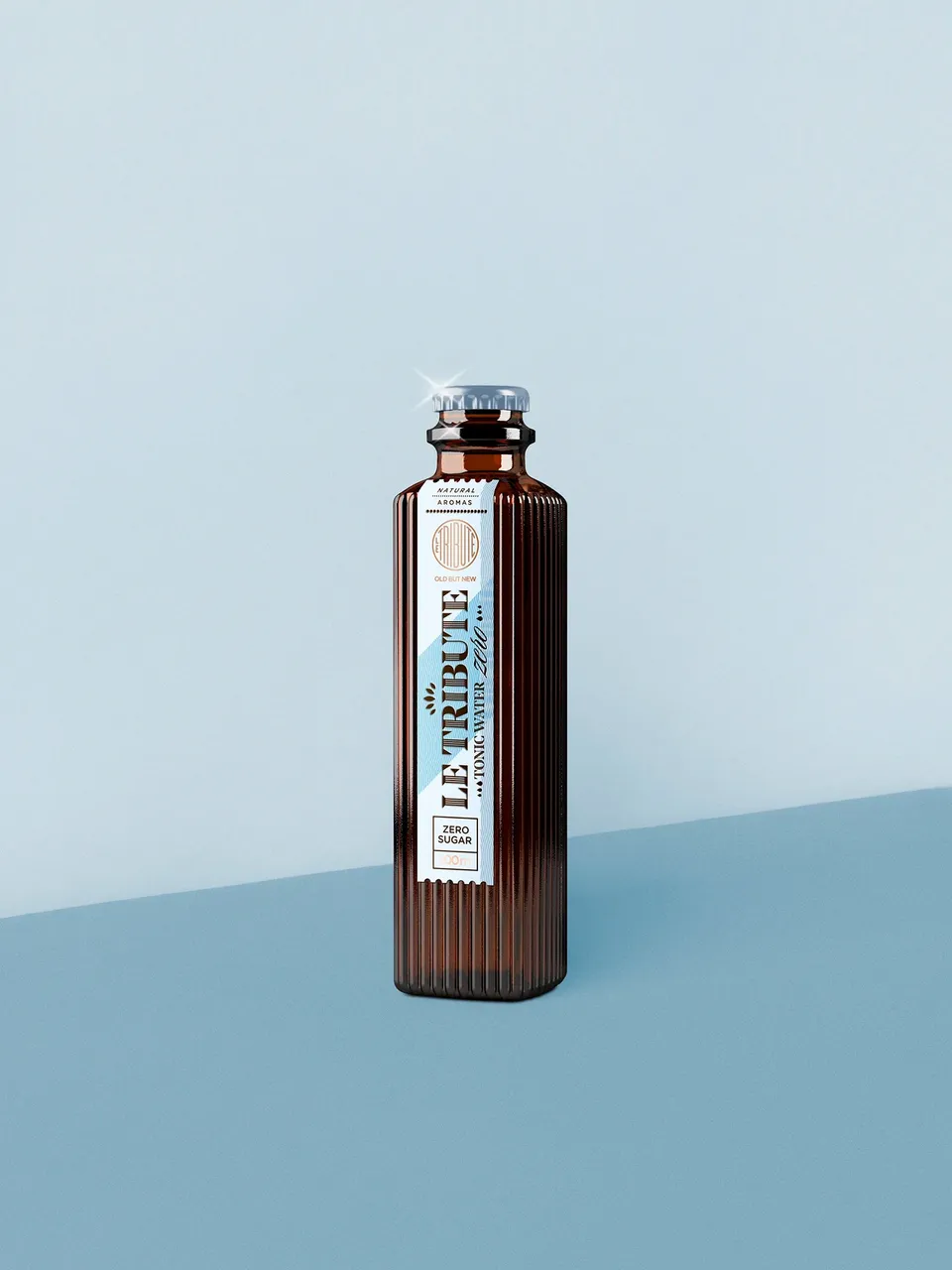 LE TRIBUTE Tonica Zero 4 Bottiglie Acqua Tonica Senza Zucchero