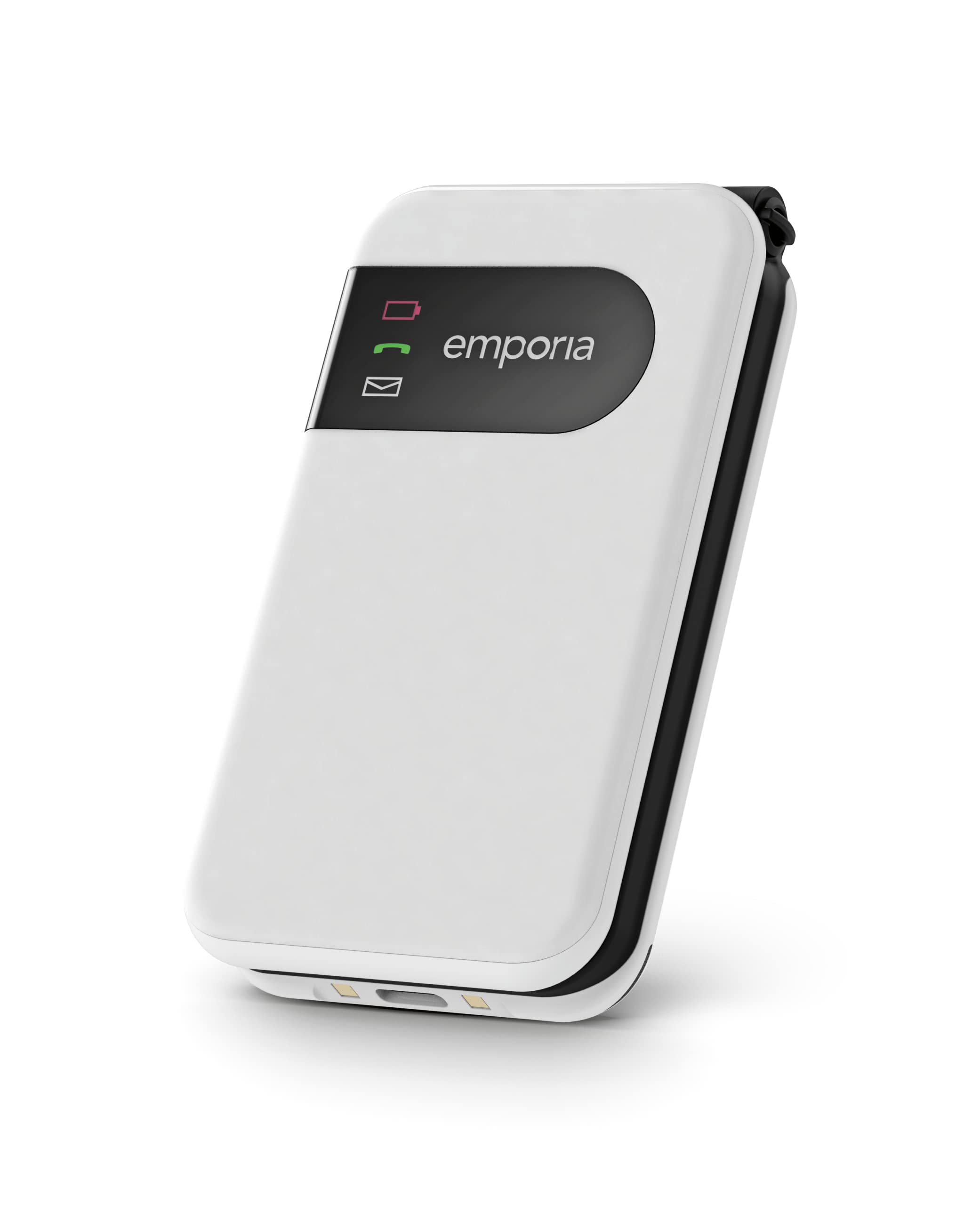 Emporia Simplicity Glam 4G Telefono conchiglia bianco 2.8"