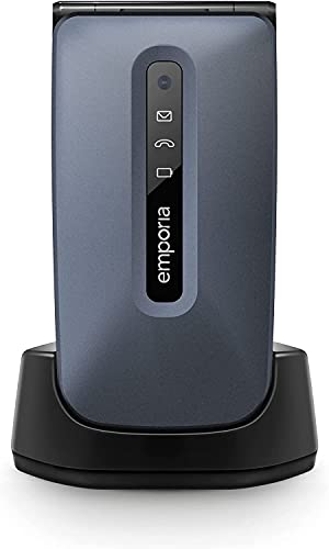 Emporia Activeglam Flip Anziani Blueberry 4G SOS