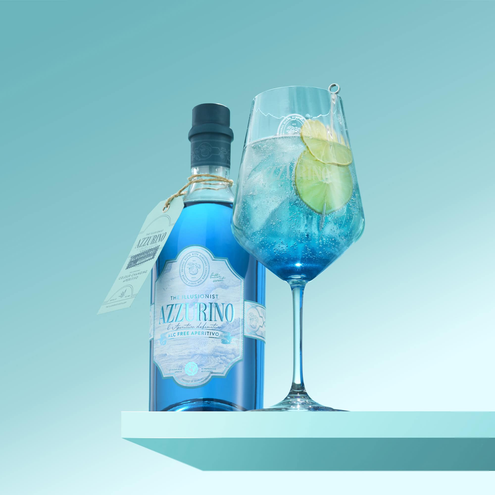 The Illusionist Azzurino Aperitivo Analcolico 70cl 0.0%