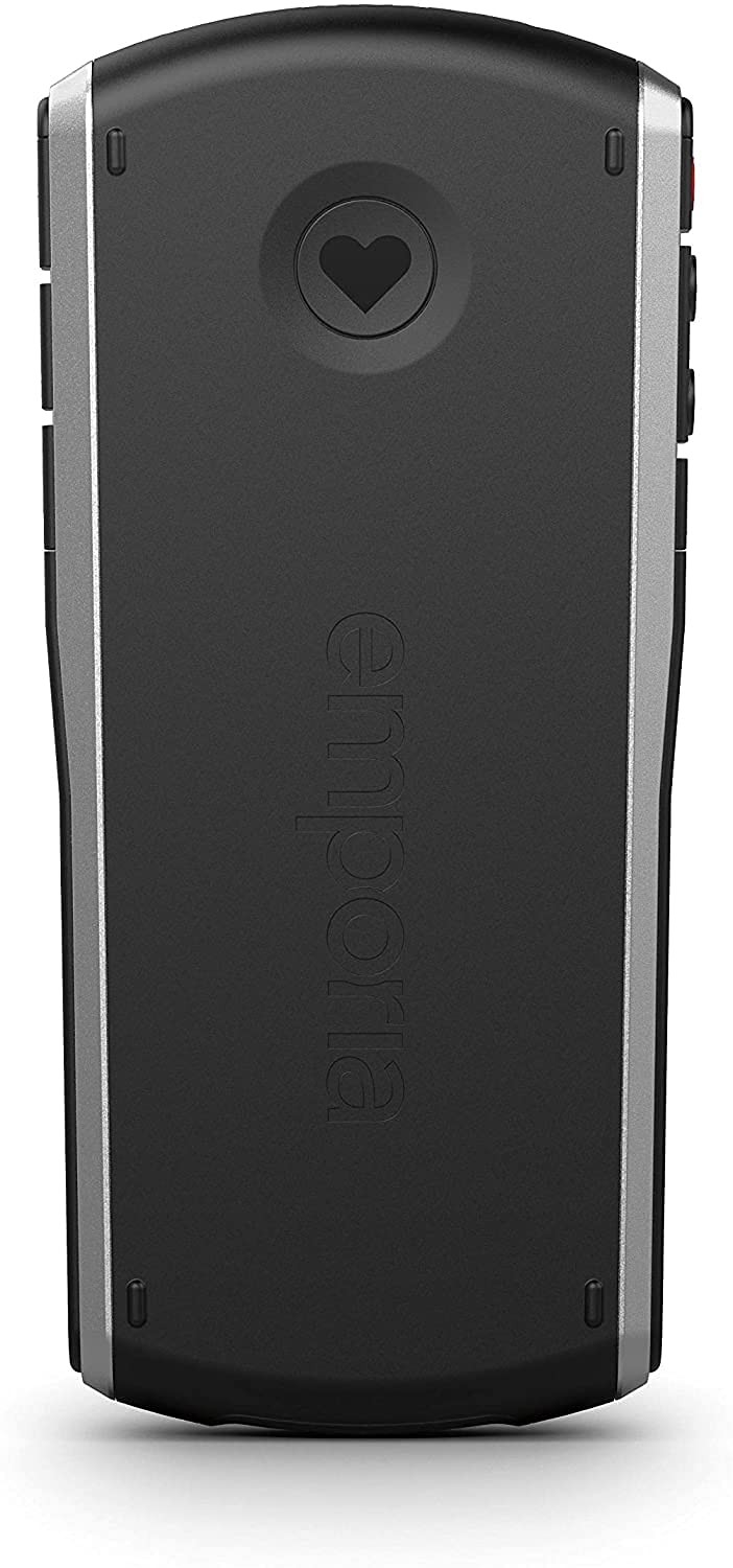 Emporia Simplicity telefono anziani nero tasti grandi SOS
