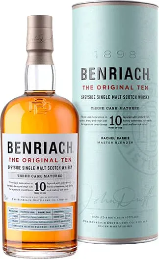 Benriach The Original Ten Whisky Scozzese 10 Anni Miele