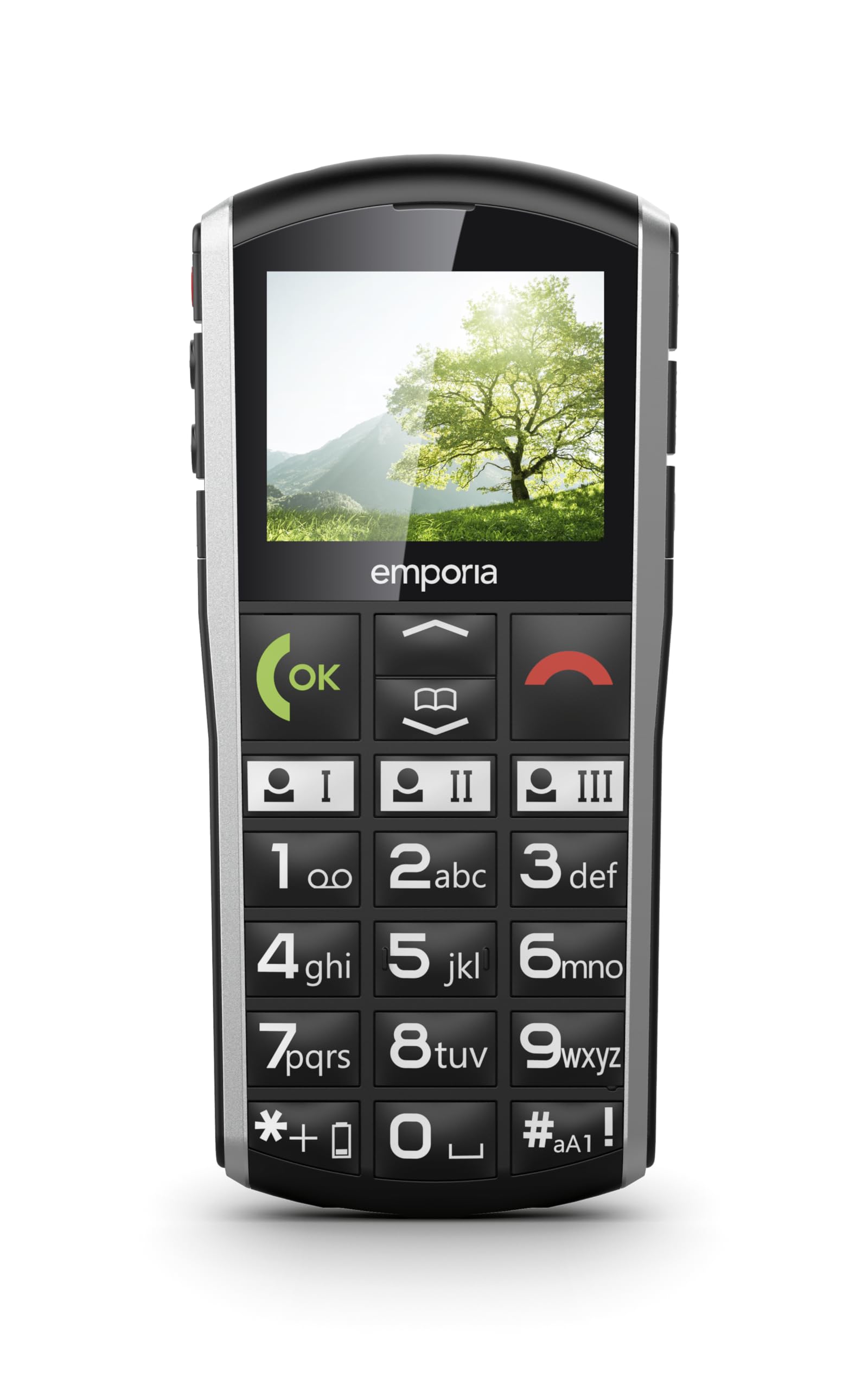 Emporia SIMPLICITY 4G Cellulare per Anziani Nero Tasti Grandi