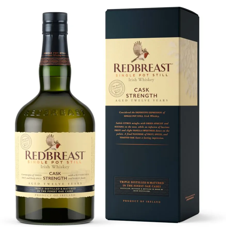 Redbreast 12 Year Old Cask Strength whiskey irlandese 700 ml