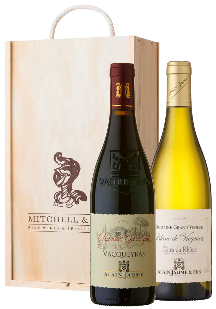 Mitchell & Son Rhone Ranger Cesto Regalo Vino 2 Bottiglie
