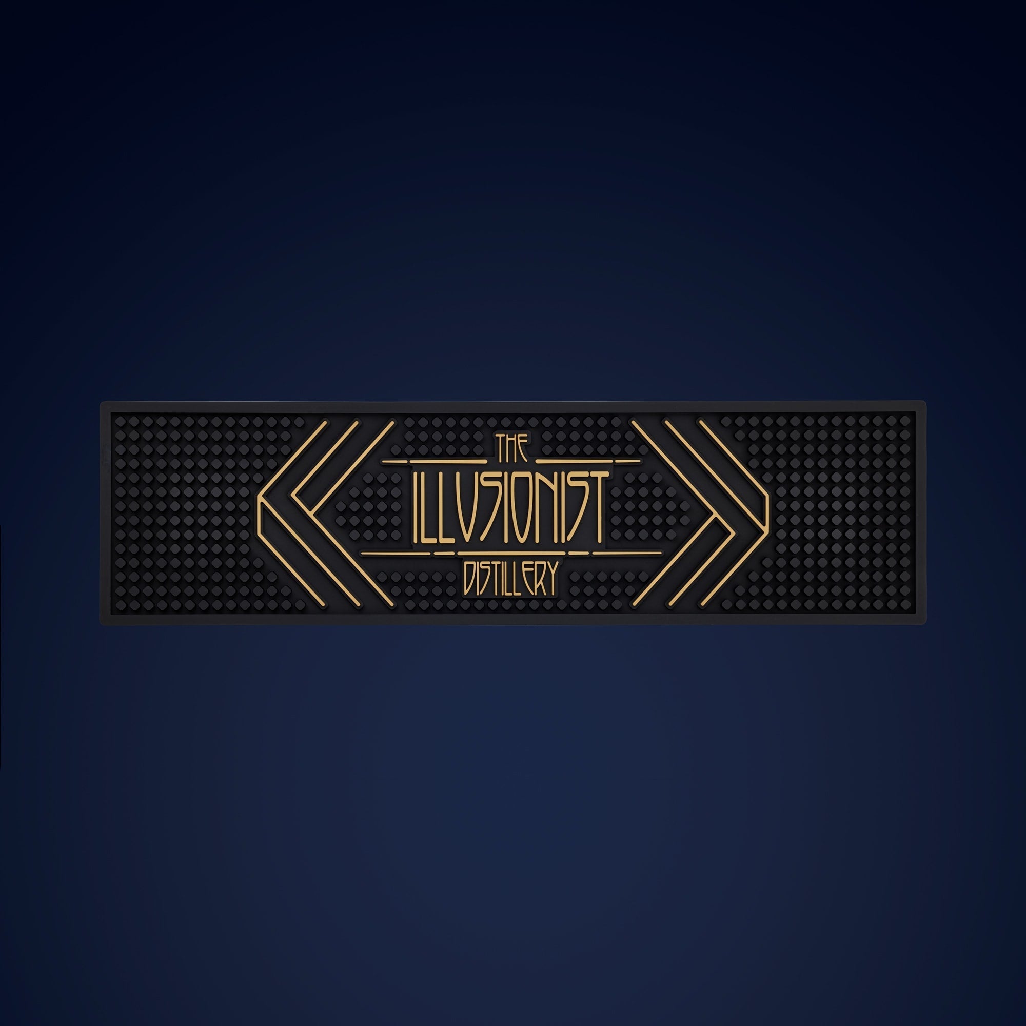 The Illusionist Bar Mat tappetino bar 55x15 cm nero antiscivolo