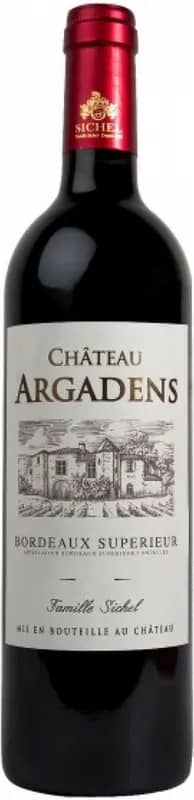 Château Argadens Rouge vino rosso Bordeaux Merlot
