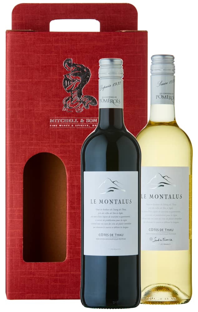 Le Montalus Feeling France-y cofanetto vino 2 bottiglie