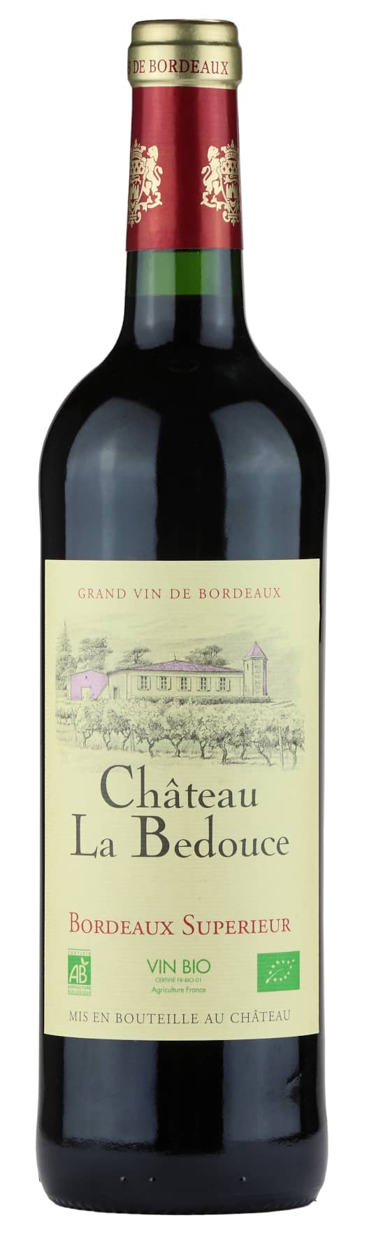 Chateau la Bedouce Bordeaux Superieur Vino Rosso Bio