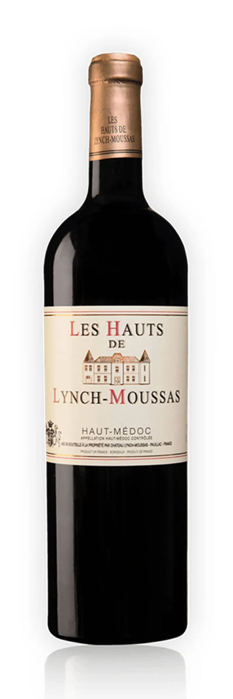 Lynch-Moussas Les Hauts vino rosso Pauillac 750ml