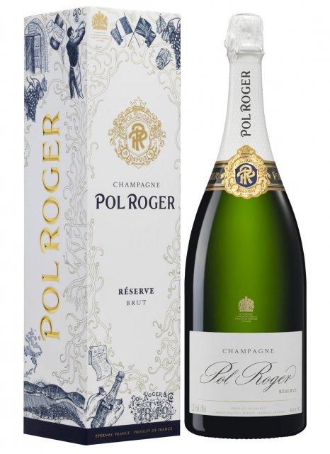 Pol Roger Brut Réserve champagne Magnum 150 cl