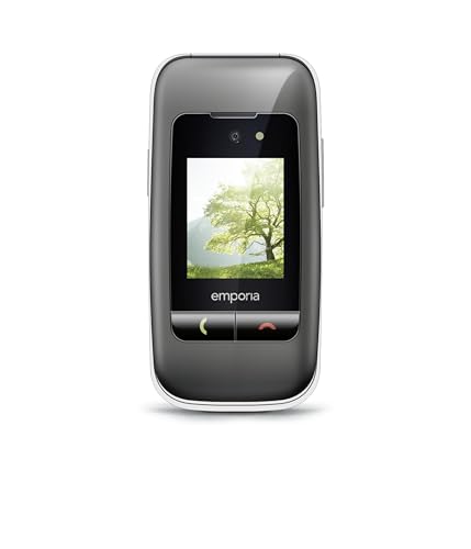 Emporia ONE Telefono pieghevole 2,4" argento emergenza