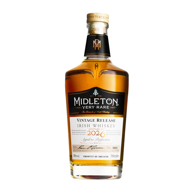 Midleton Very Rare 2026 Whiskey Irlandese rovere americano