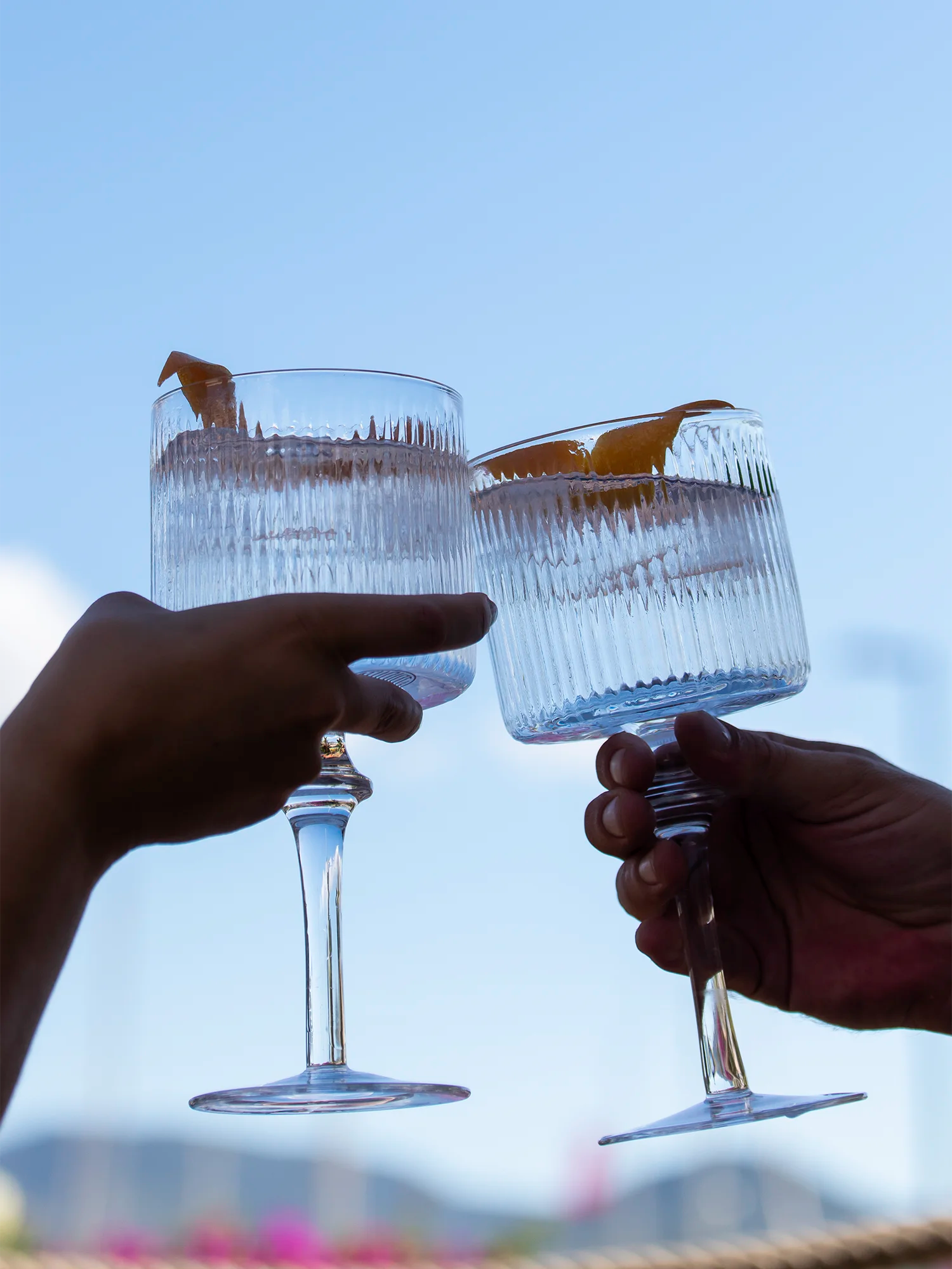 LE Tribute Balloon bicchieri gin 4 pezzi 600ml soffiati