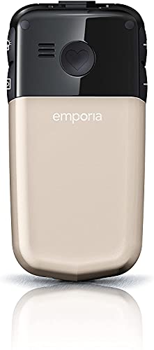 Emporia Comfort telefono conchiglia anziani champagne tasti grandi