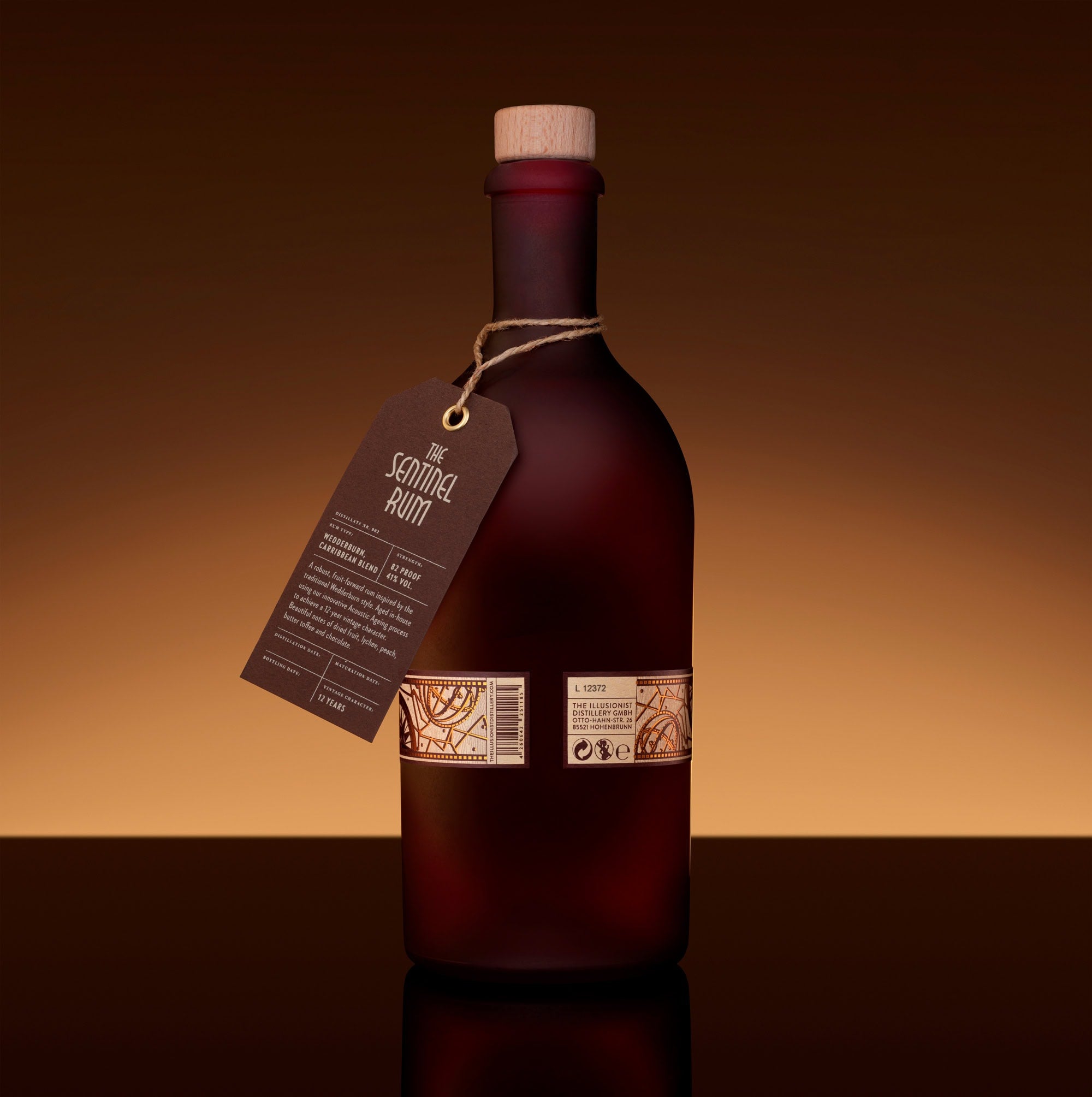 The Illusionist Sentinel Rum 700ml 41% Sherry PX