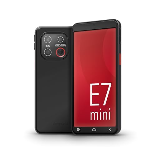 Emporia SMART.7MINI Smartphone 5,4" Nero 128GB Tasto SOS