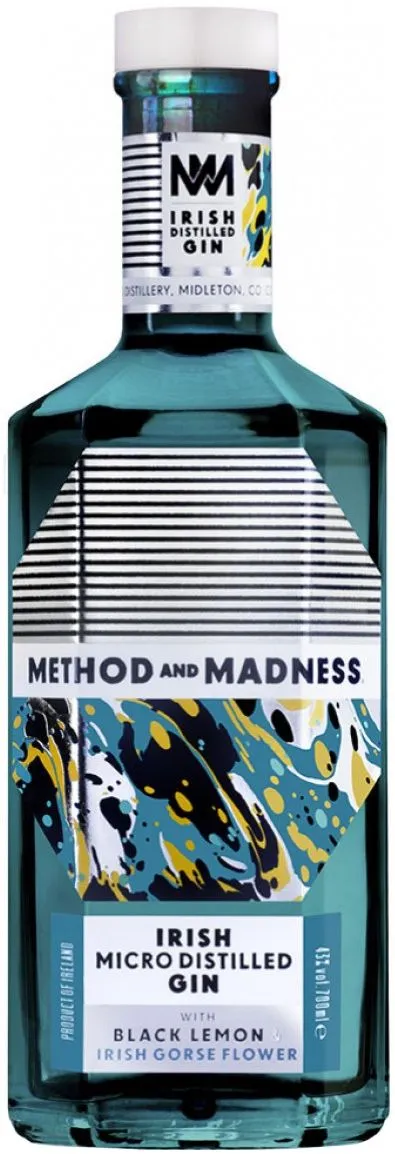 Method & Madness Irish Micro Distilled Gin 70cl Agrumi