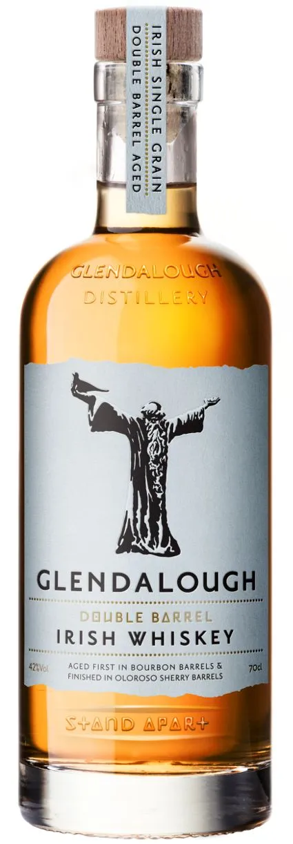 Glendalough Double Barrel Whisky Irlandese Single Grain Miele