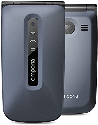 Emporia Activeglam Flip Anziani Blueberry 4G SOS