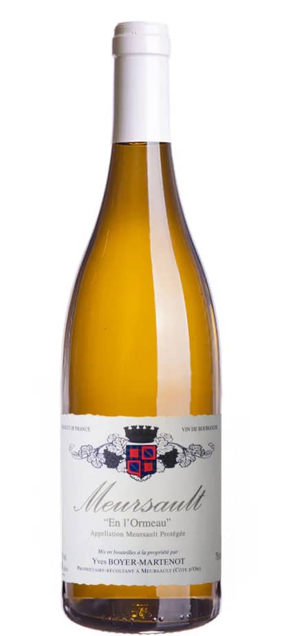 Boyer-Martenot Meursault en L'Ormeau vino bianco 2022 Chardonnay