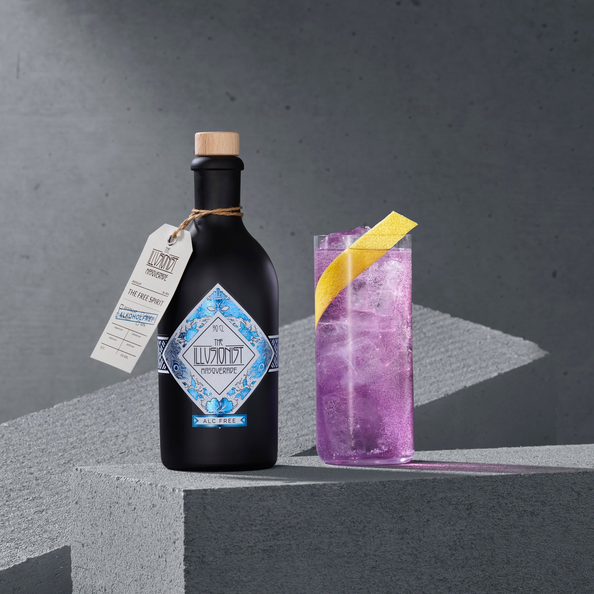 The Illusionist Core Bundle Gin 3x500ml Dry e Analcolico