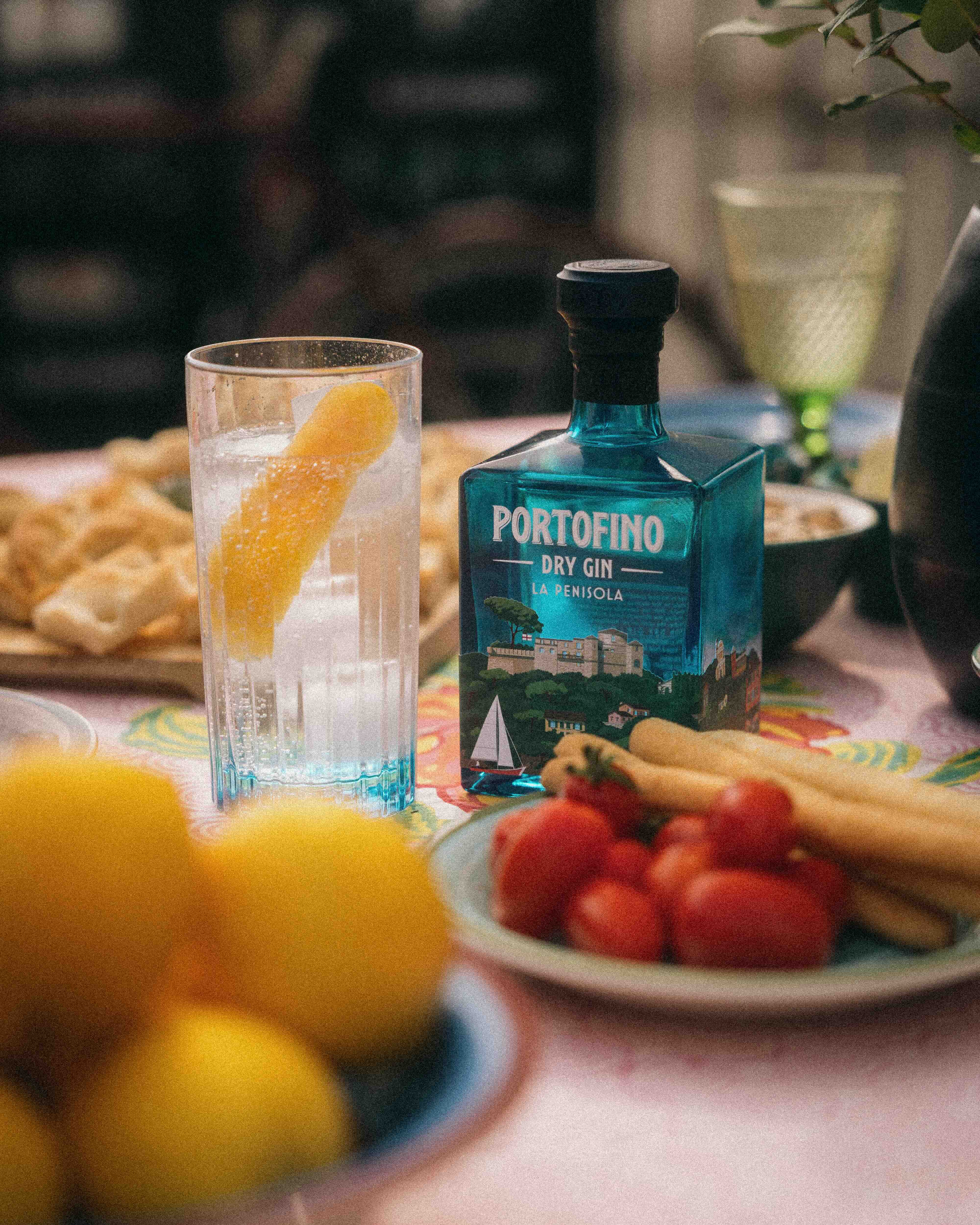 Portofino Gin Bundle La Penisola Essentia Set Cocktail
