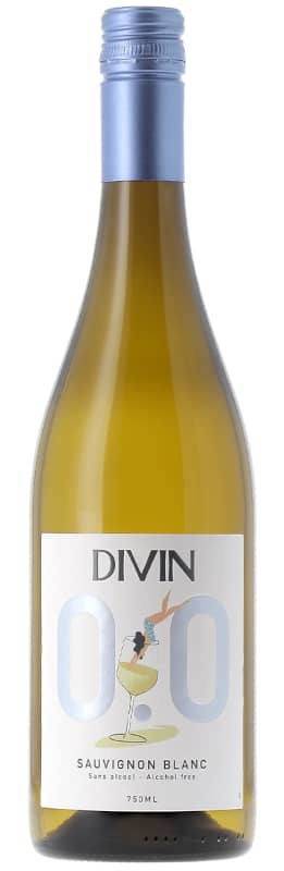 Divin 0.0 Sauvignon Blanc Vino Analcolico 750 ml