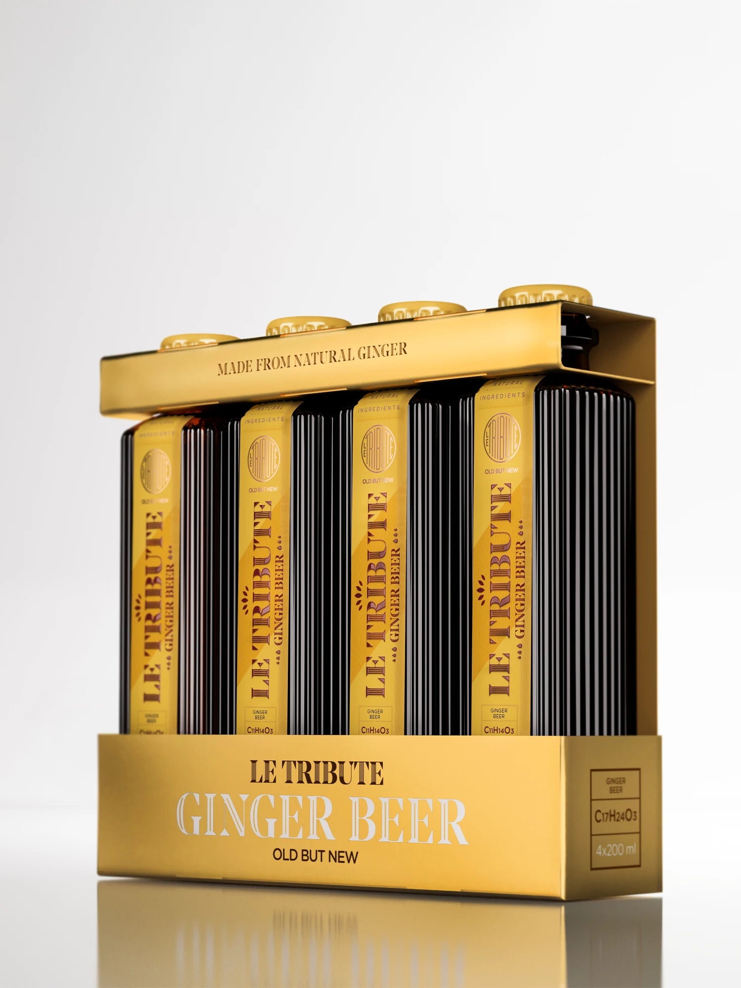 LE Tribute Ginger Beer Bibita Zenzero 4 Bottiglie