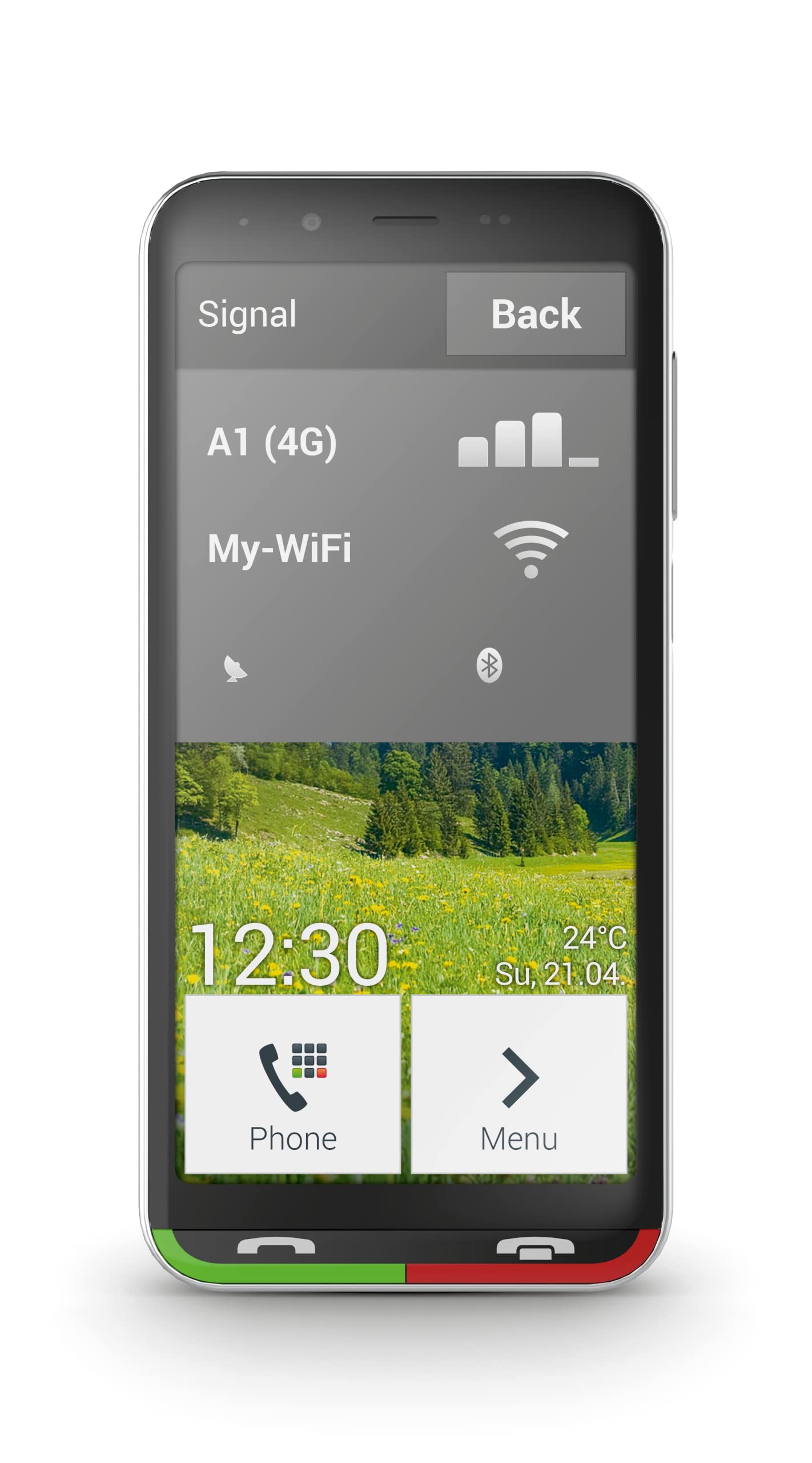 Emporia Super Easy Smartphone Anziani Nero 32GB SOS