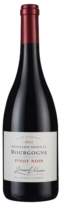 Bernard Moreau Bourgogne Rouge Vino Rosso Pinot Noir