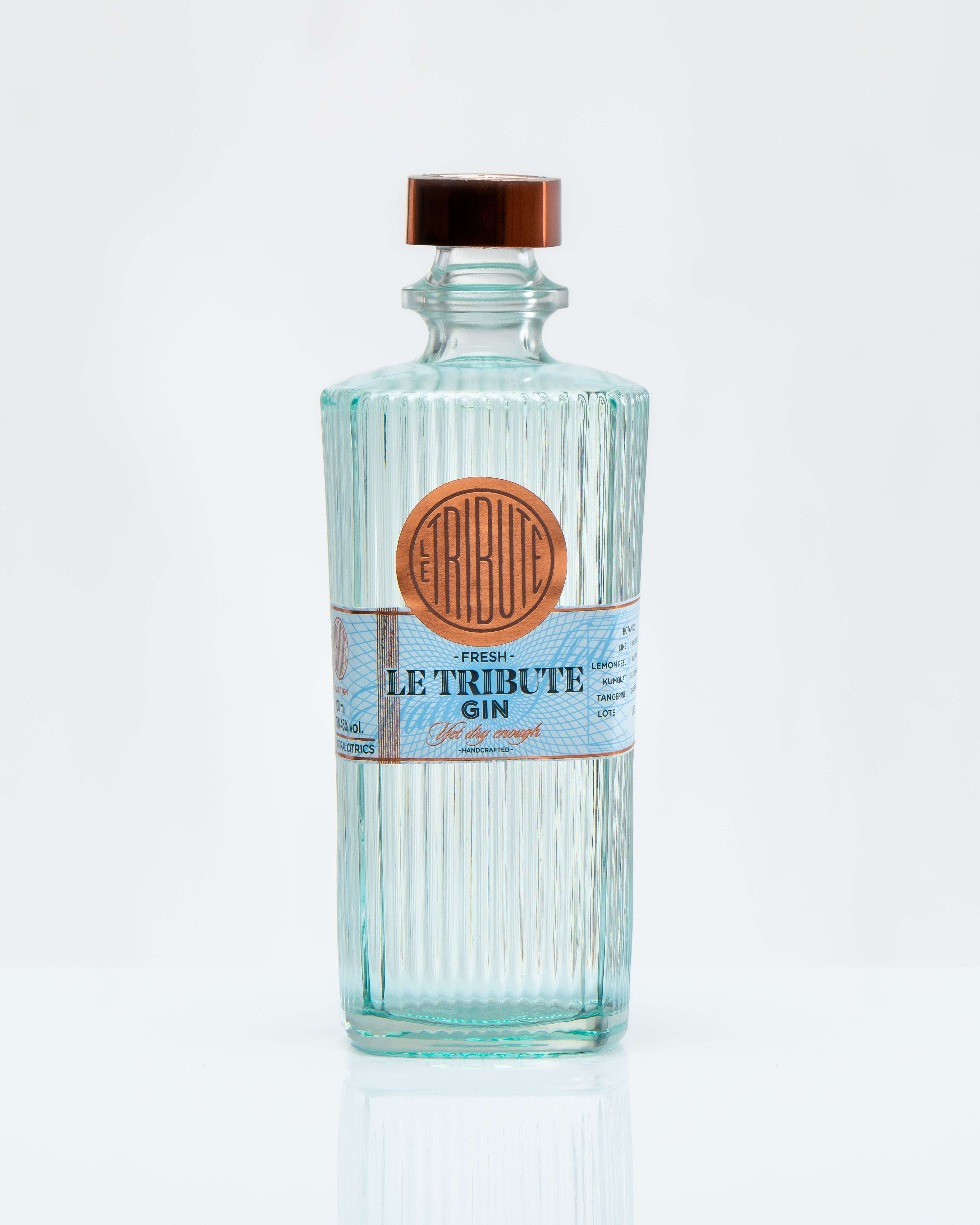 Le Tribute Gin agrumi premium 70cl fresco e secco