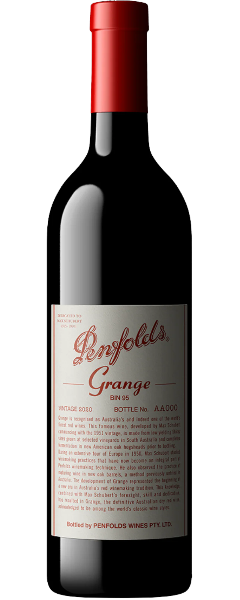 Penfolds Grange Bin 95 2020 Vino Rosso 75cl Shiraz