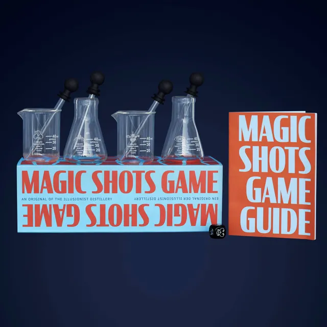 The Illusionist Magic Shots Gioco Shot con Bicchierini Vetro