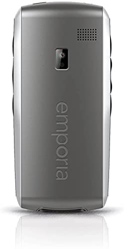 Emporia Classic telefono per anziani nero 2" SOS base ricarica