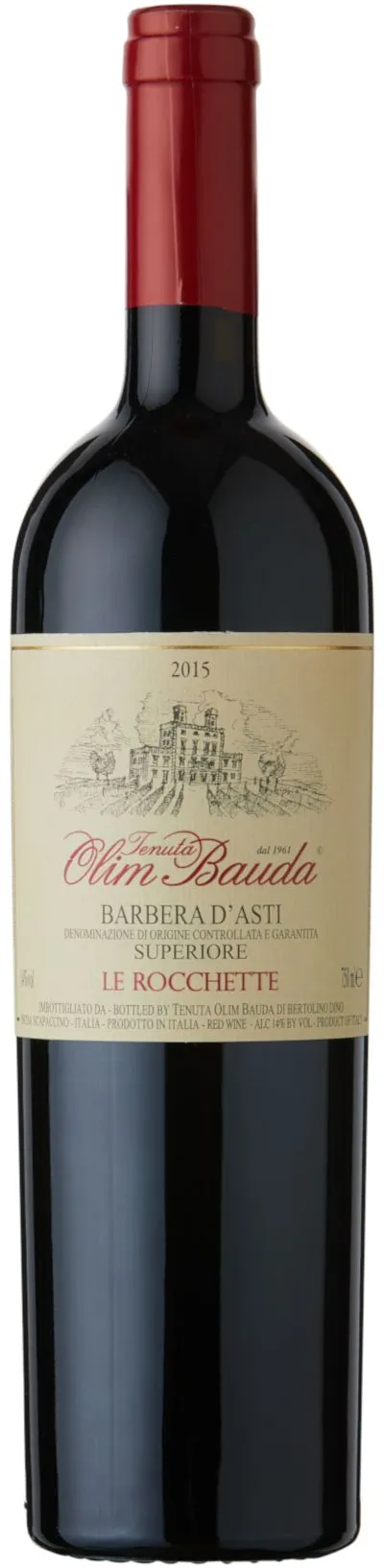 Olim Bauda Le Rocchette Barbera d'Asti Vino Rosso Vegano