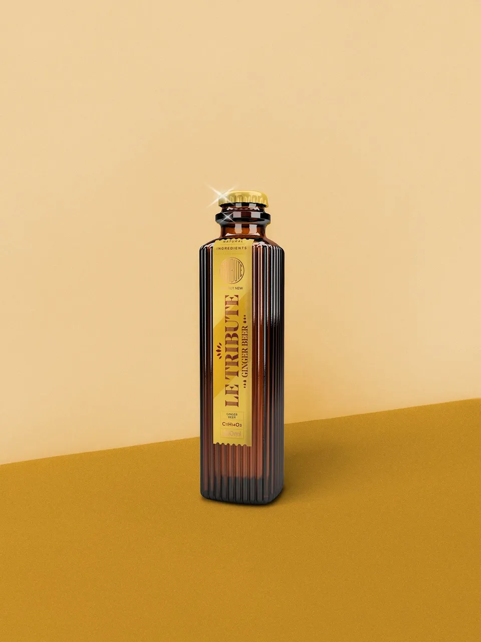 LE Tribute Ginger Beer Bibita Zenzero 4 Bottiglie
