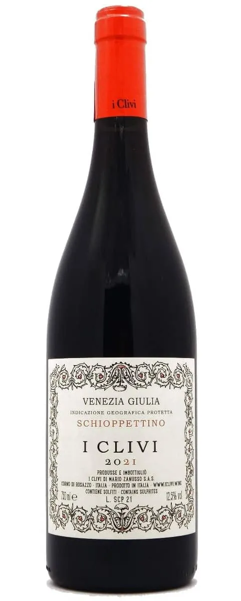 I Clivi Schioppettino Vino Rosso Venezia Giulia IGT