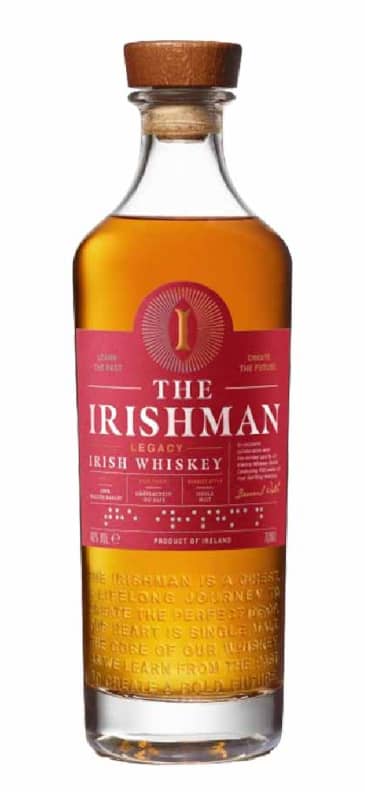 The Irishman Single Malt Legacy whiskey sherry cask