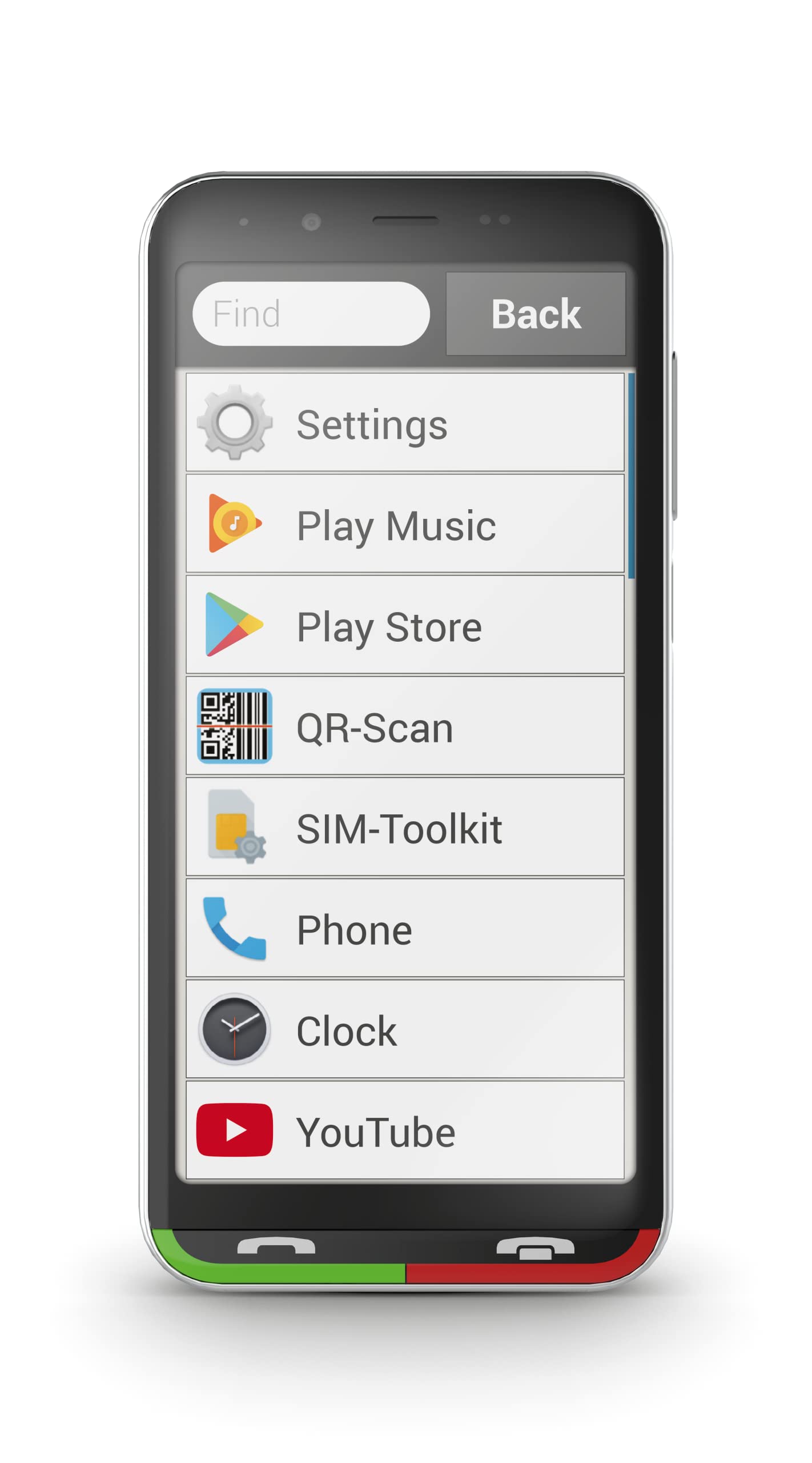Emporia Super Easy Smartphone Anziani Nero 32GB SOS