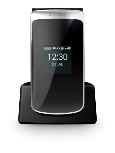 Emporia TOUCHsmart.2 telefono conchiglia 4G nero WhatsApp
