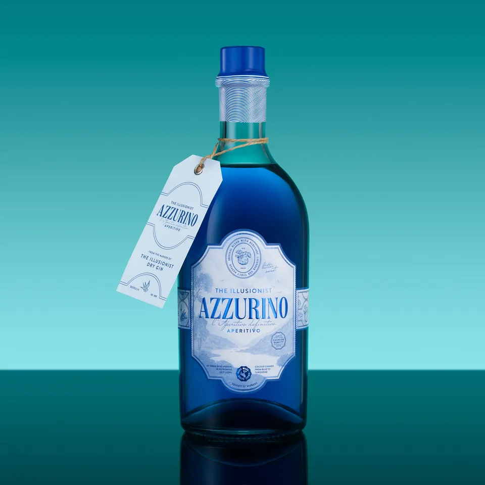 The Illusionist Azzurino aperitivo blu 70cl 11% bergamotto
