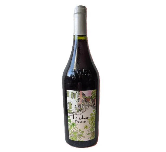 Le Glanon Trousseau Arbois-Pupillin vino rosso Jura