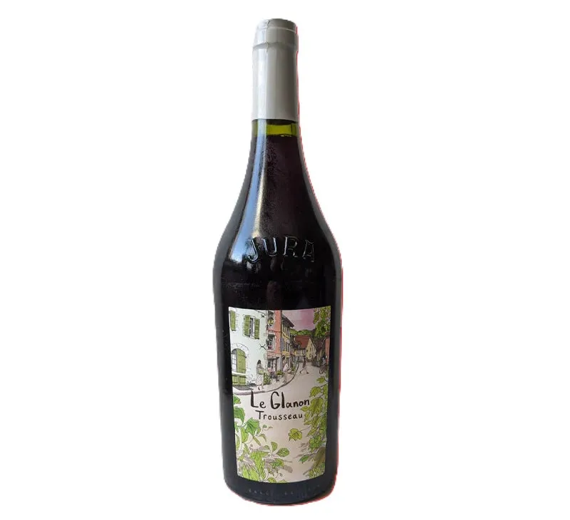 Le Glanon Trousseau Arbois-Pupillin vino rosso Jura