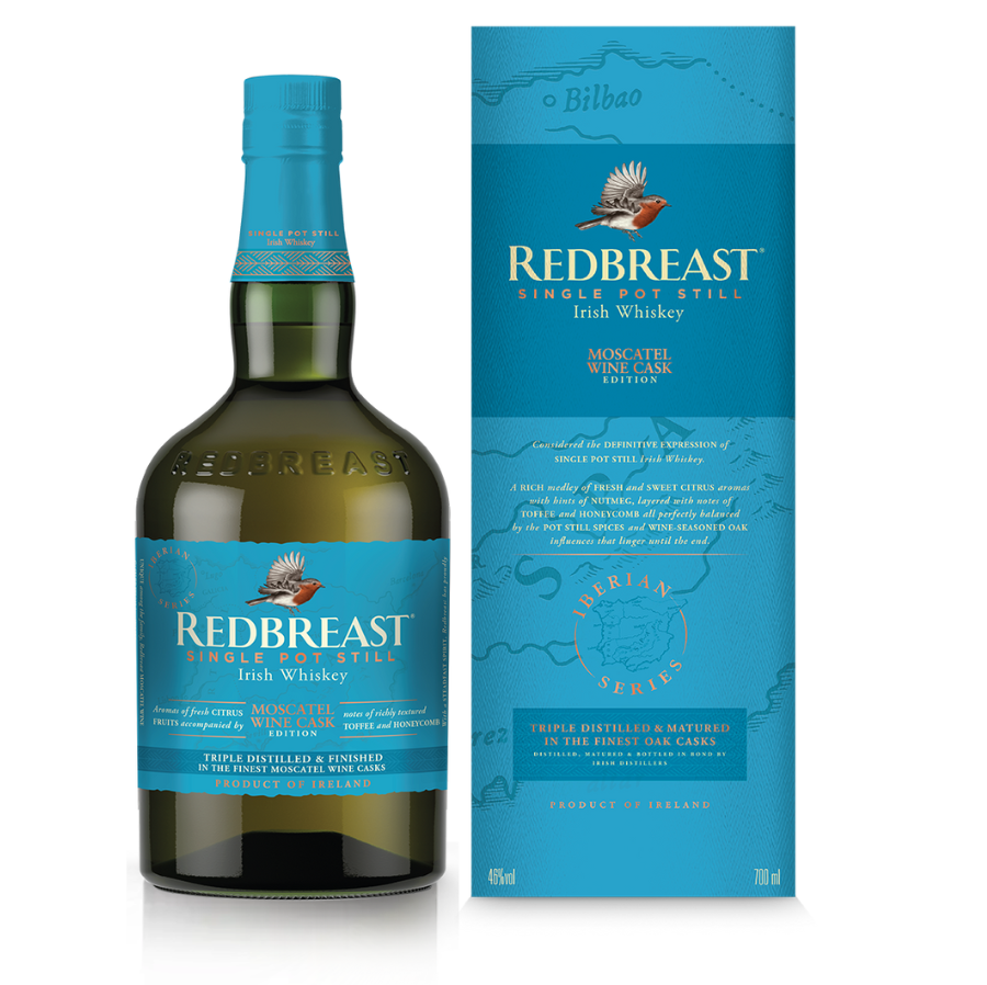 Redbreast Moscatel Wine Cask Irish Whiskey Single Pot Still 46%